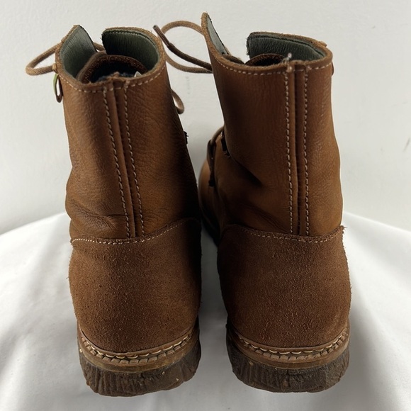 El Naturalista Brown Nubuck Lace-Up Boots - Picture 5 of 8